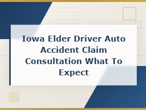 Iowa Elder Driver Auto Accident Claims: What to Expect From a Legal Consultation